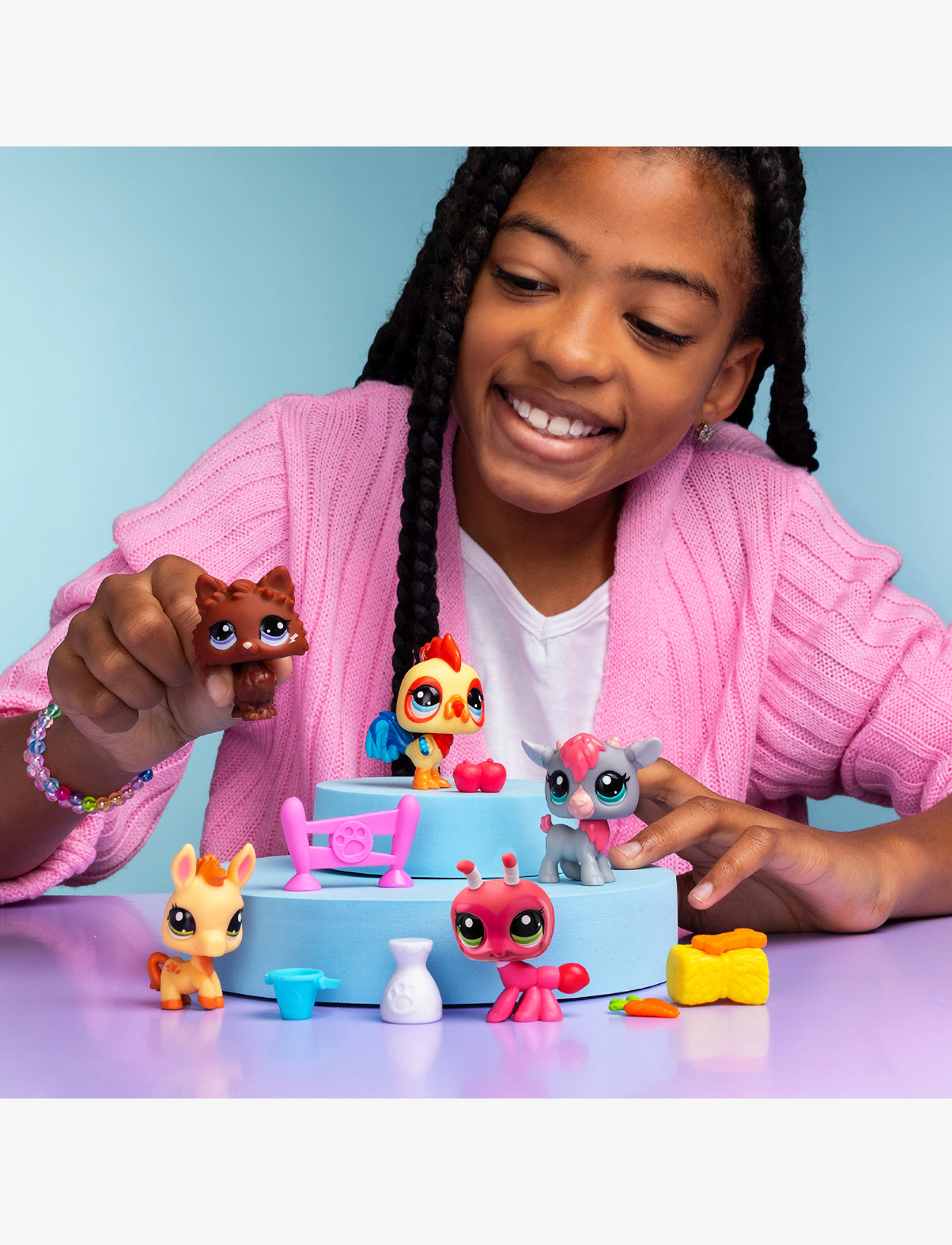 Littlest Pet Shop - LITTLEST PET SHOP FARM BESTIES COLLECTORS 5 PK - legesæt - multi colour - 4