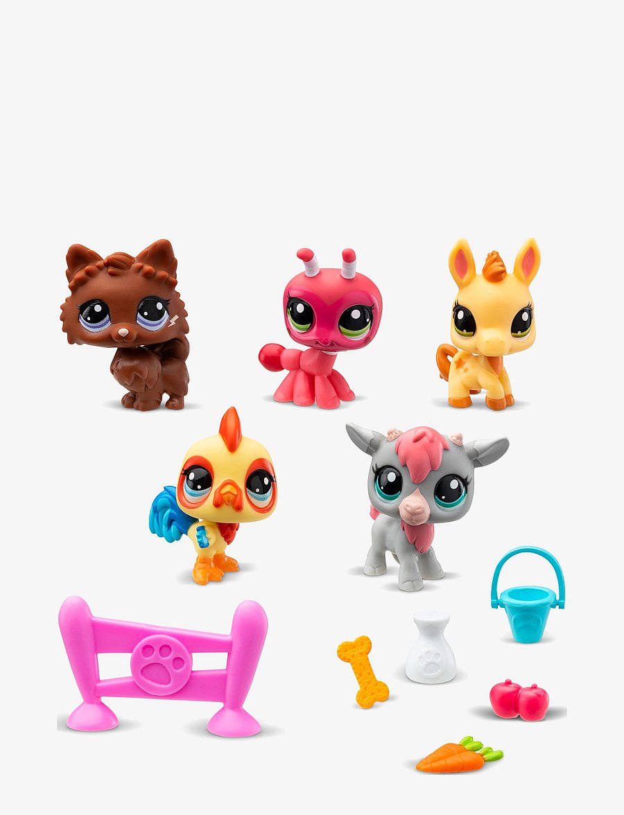 Littlest Pet Shop - LITTLEST PET SHOP FARM BESTIES COLLECTORS 5 PK - legesæt - multi colour - 5