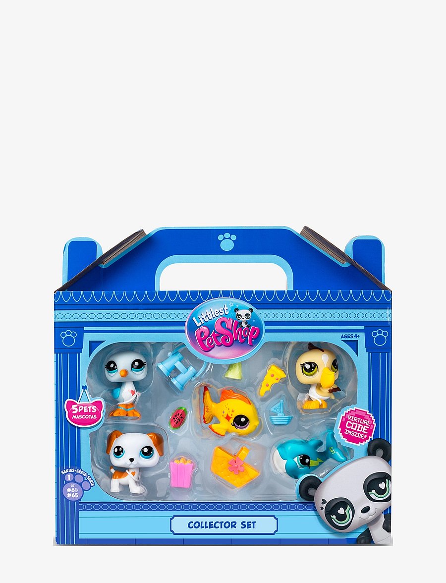 Littlest Pet Shop - LITTLEST PET SHOP BEACH BESTIES COLLECTORS 5 PK - legesæt - multi colour - 0