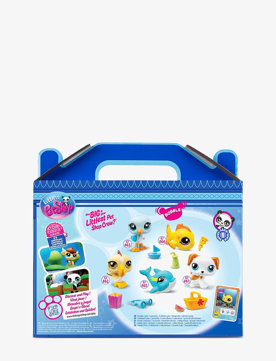 Littlest Pet Shop - LITTLEST PET SHOP BEACH BESTIES COLLECTORS 5 PK - legesæt - multi colour - 2