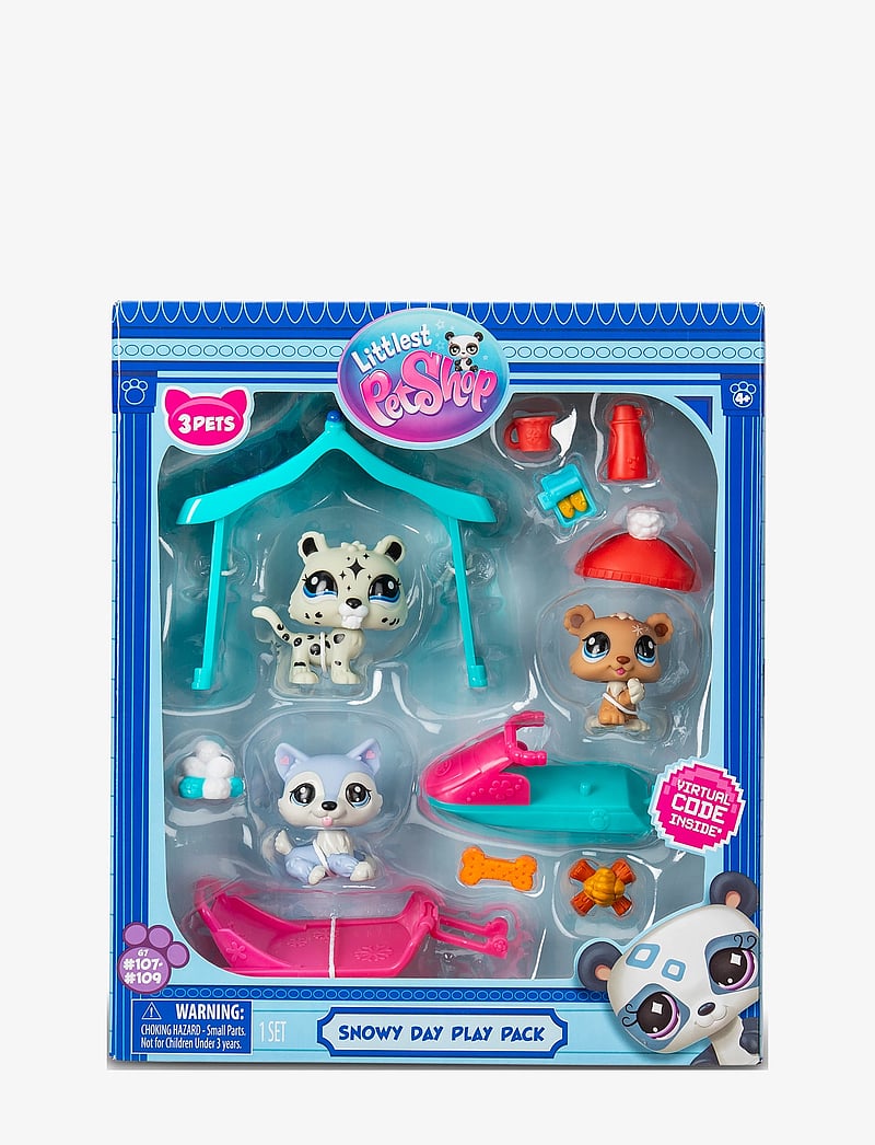 Littlest Pet Shop - LITTLEST PET SHOP SNOWY DAY PLAY PK - leikfangasett - multi colour - 0
