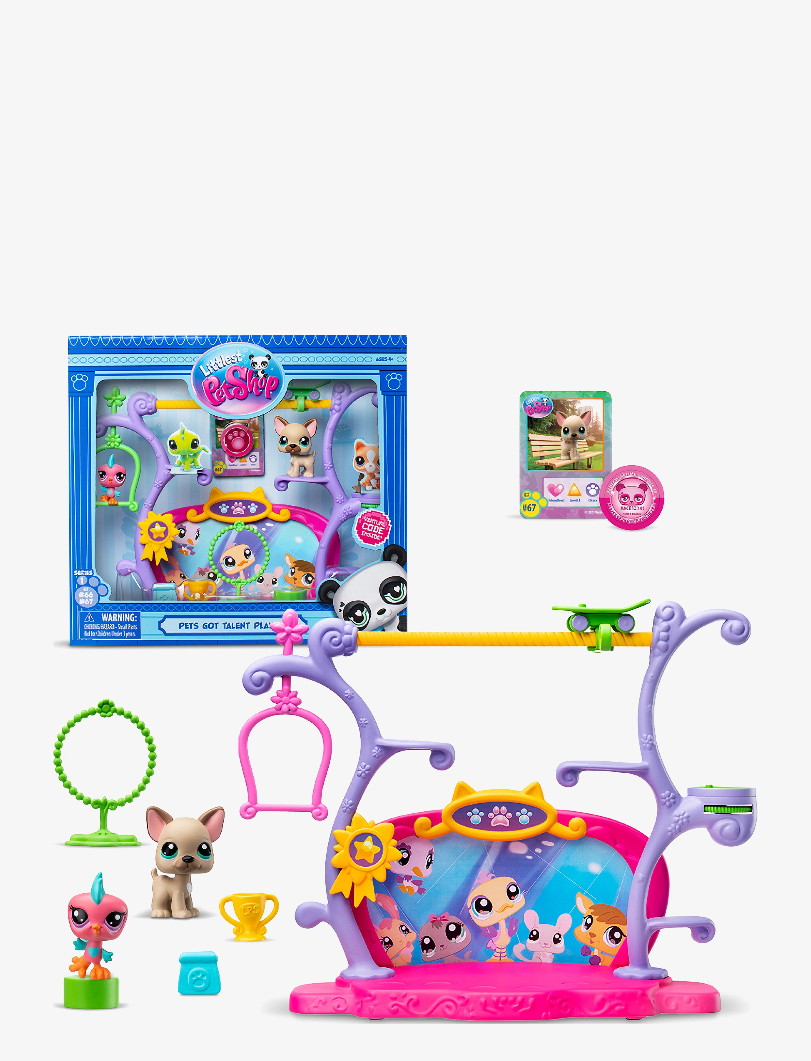Littlest Pet Shop Littlest Pet Shop Pets Got Talent Playset, One Size, Multi/patterned, Legesæt Og Actionfigurer > Legesæt, Børn