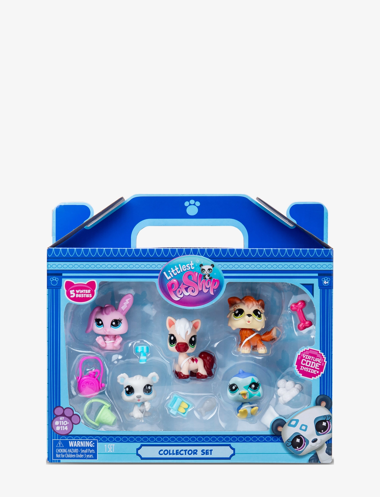 LITTLEST PET SHOP WINTER BESTIES COLLECTORS 5 PK - MULTI COLOUR