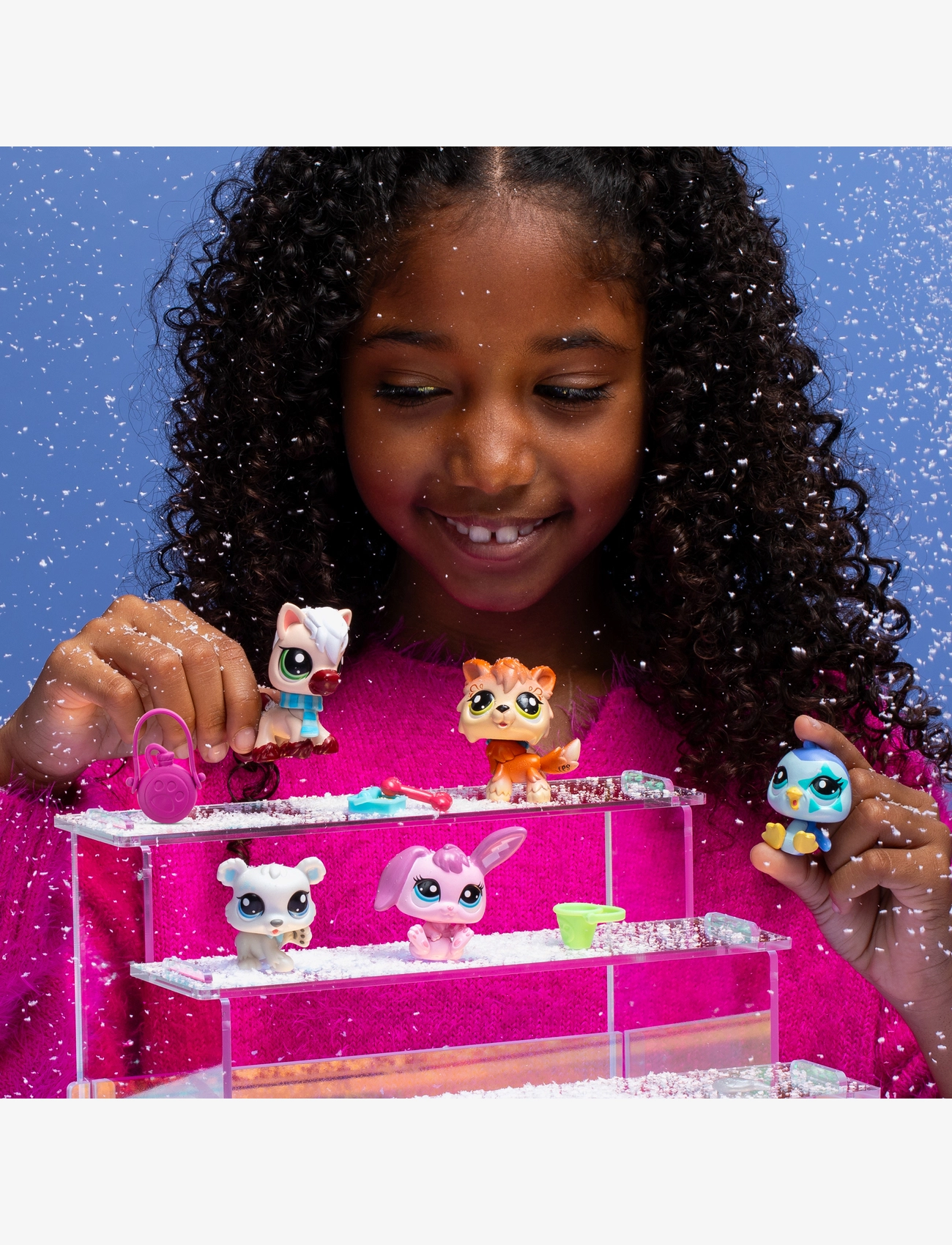 Littlest Pet Shop - LITTLEST PET SHOP WINTER BESTIES COLLECTORS 5 PK - legesæt - multi colour - 2