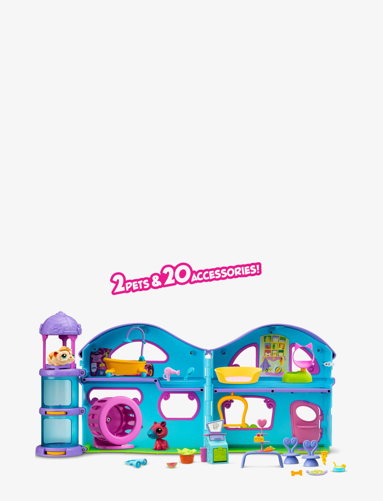 Littlest Pet Shop - LITTLEST PET SHOP FALL THEMED PLAYSET - legetøjsfigurer & sæt - multi colour - 1