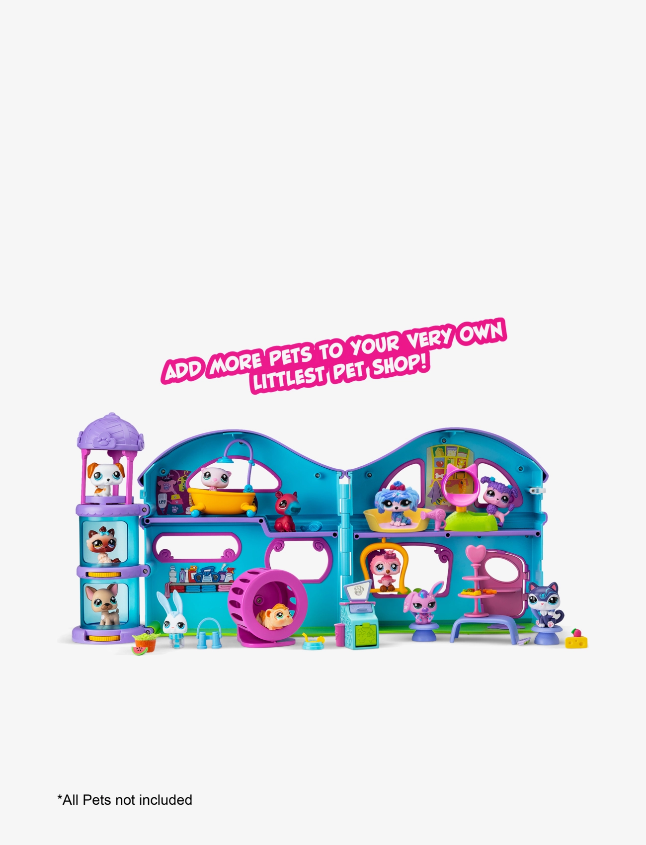 Littlest Pet Shop - LITTLEST PET SHOP FALL THEMED PLAYSET - legetøjsfigurer & sæt - multi colour - 2