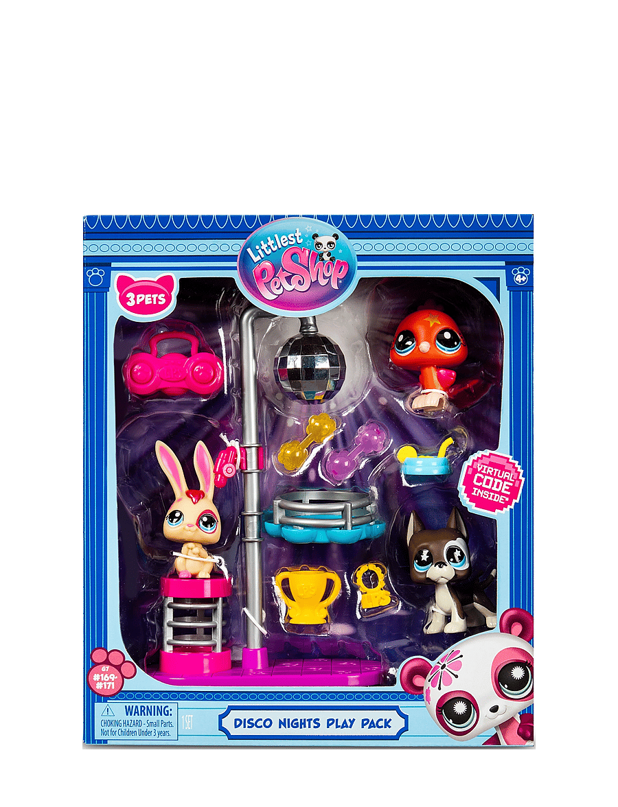 Littlest Pet Shop - LITTLEST PET SHOP DISCO NIGHTS PLAY PACK - multi colour - 0
