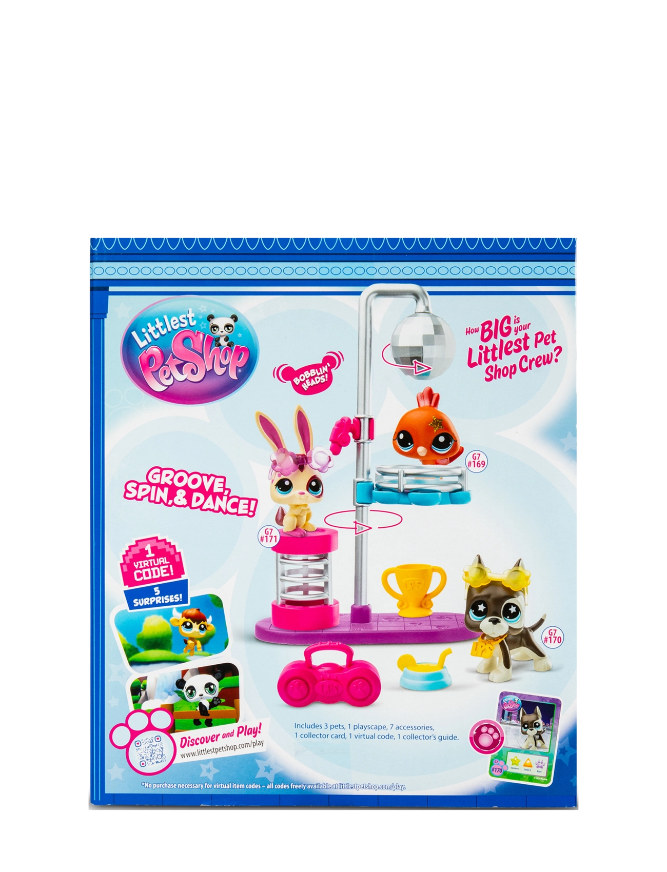 Littlest Pet Shop - LITTLEST PET SHOP DISCO NIGHTS PLAY PACK - multi colour - 1