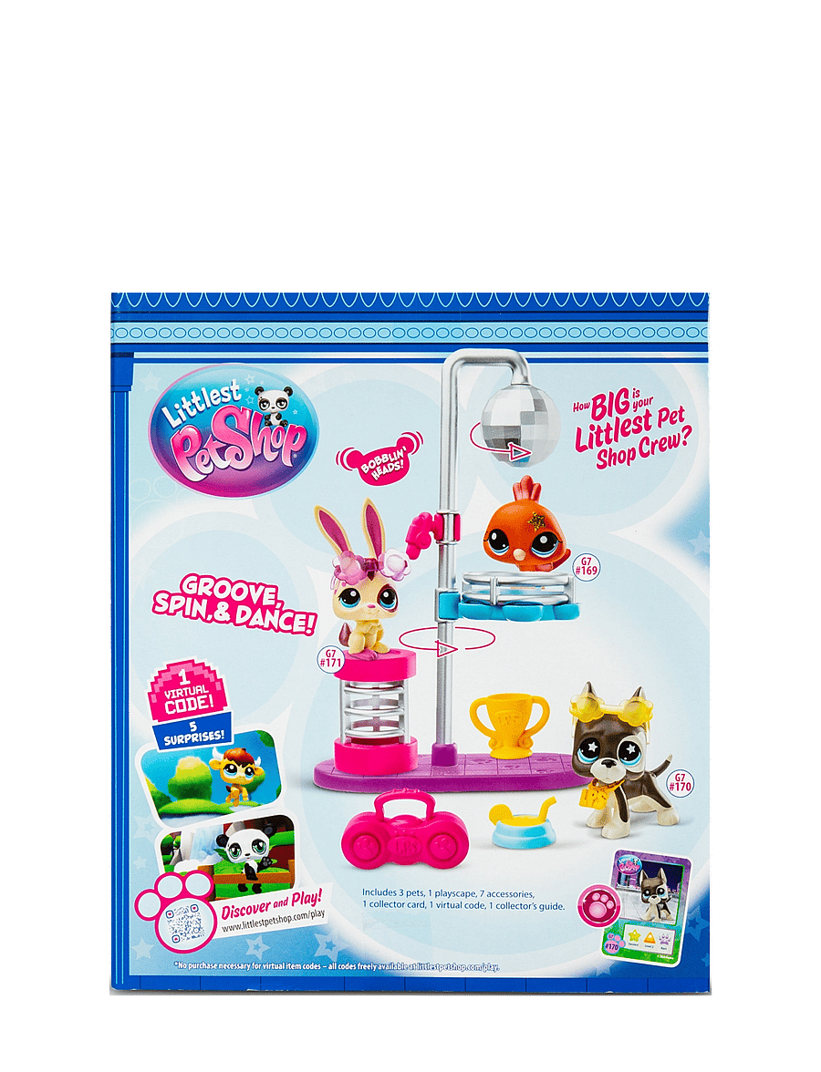 Littlest Pet Shop - LITTLEST PET SHOP DISCO NIGHTS PLAY PACK - multi colour - 1