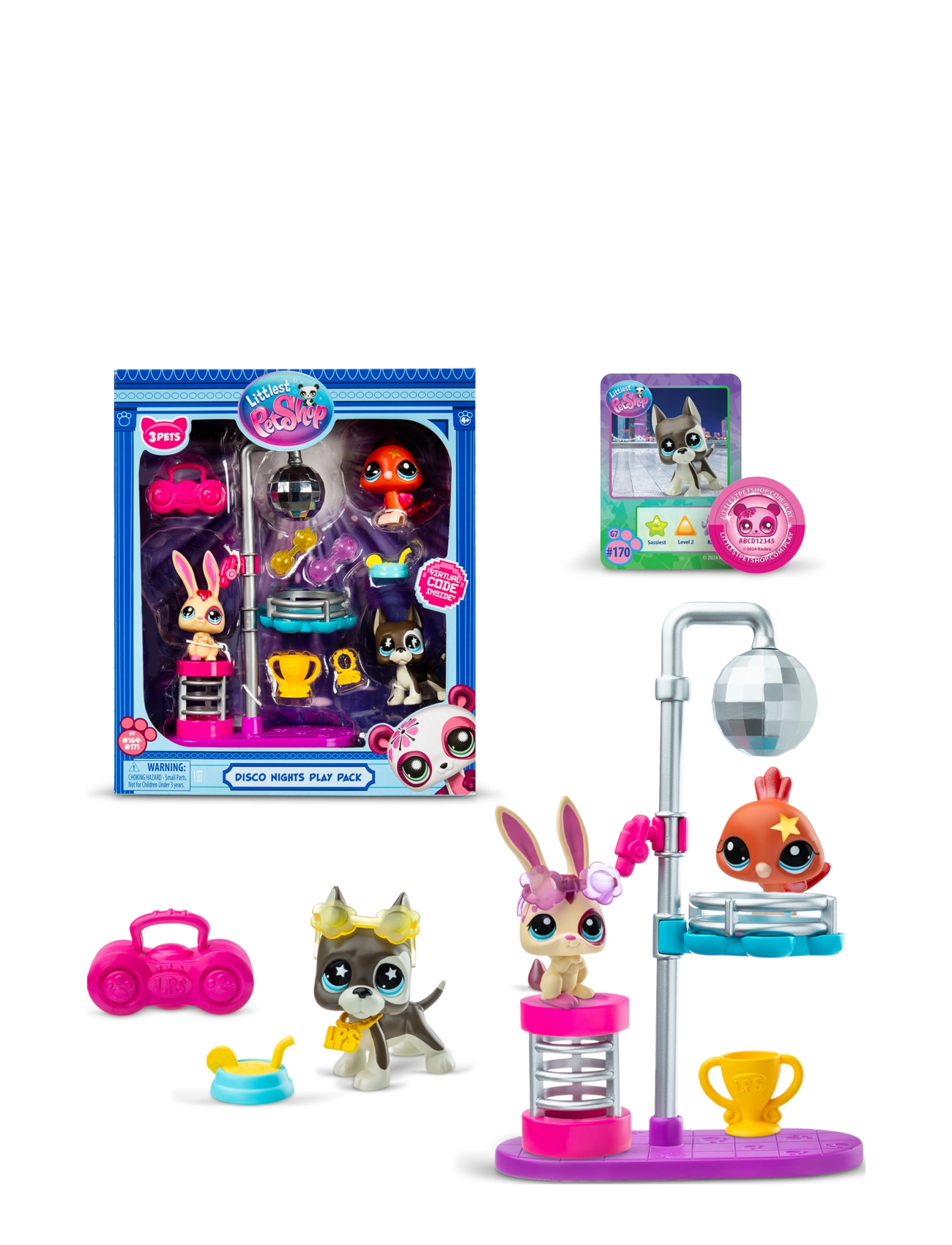 Littlest Pet Shop - LITTLEST PET SHOP DISCO NIGHTS PLAY PACK - multi colour - 2