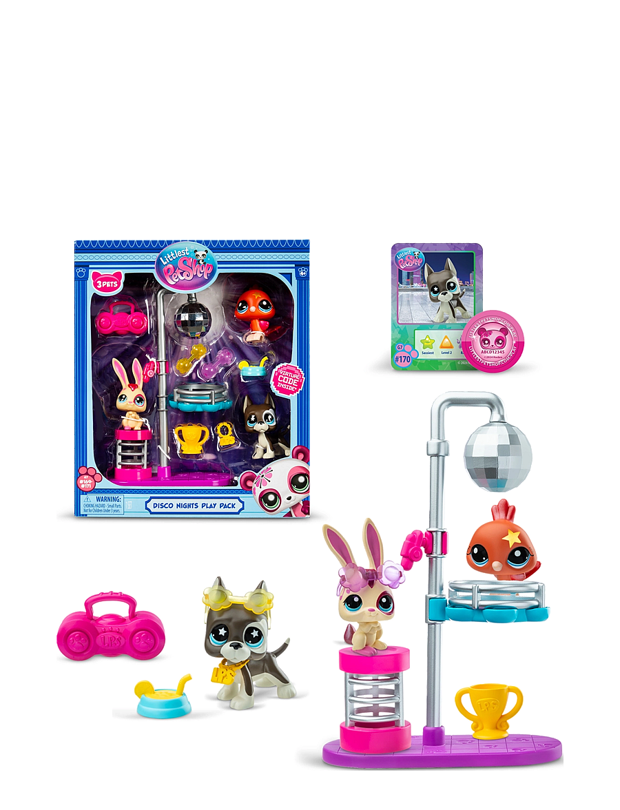 Littlest Pet Shop - LITTLEST PET SHOP DISCO NIGHTS PLAY PACK - multi colour - 2