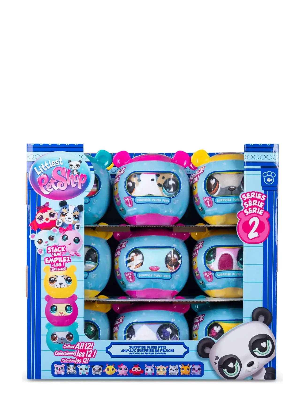 Littlest Pet Shop LITTLEST PET SHOP SURPRISE PLUSH PETS ASS CDU W2 - App deal - MULTI COLOUR / blue