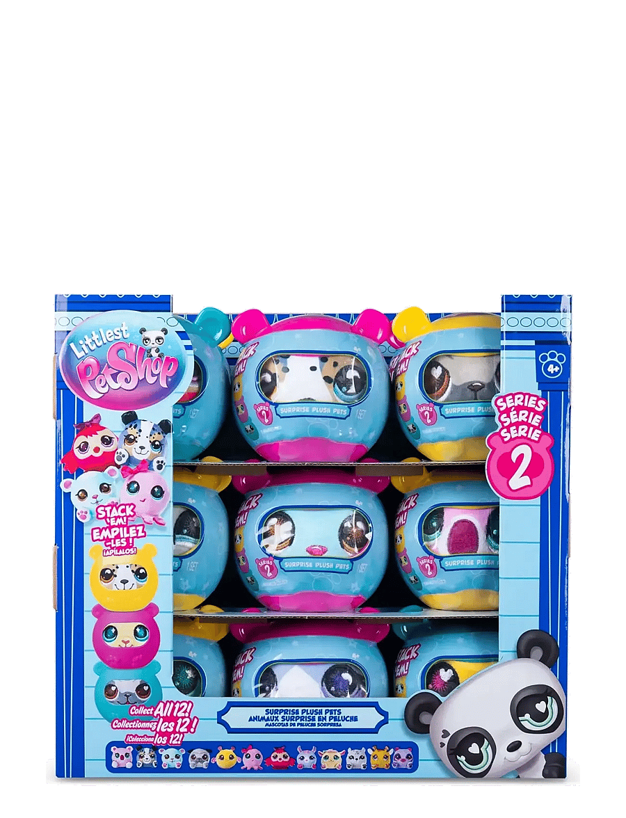 Littlest Pet Shop - LITTLEST PET SHOP SURPRISE PLUSH PETS ASS CDU W2 - tøjdyr - multi colour - 1