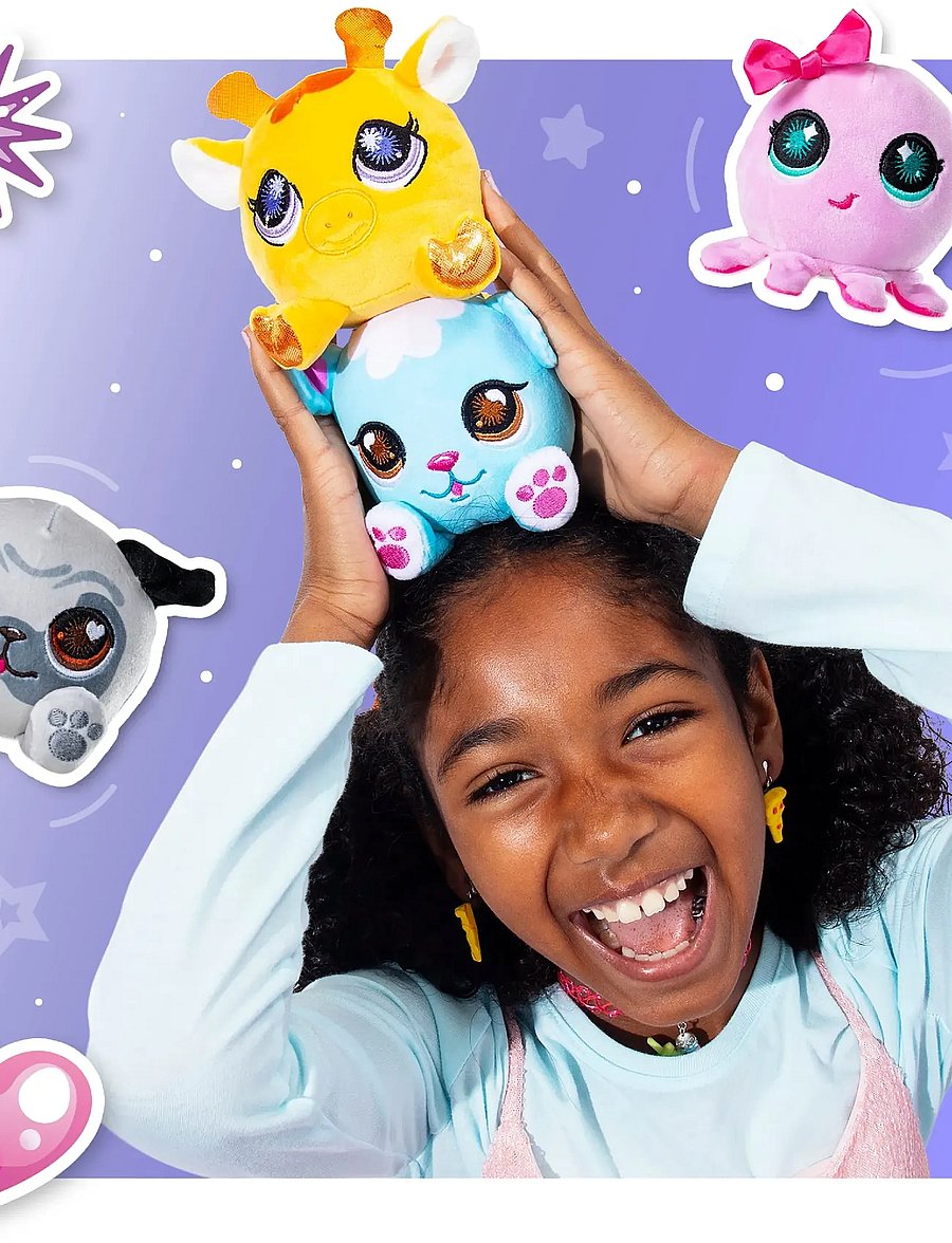 Littlest Pet Shop - LITTLEST PET SHOP SURPRISE PLUSH PETS ASS CDU W2 - tøjdyr - multi colour - 0