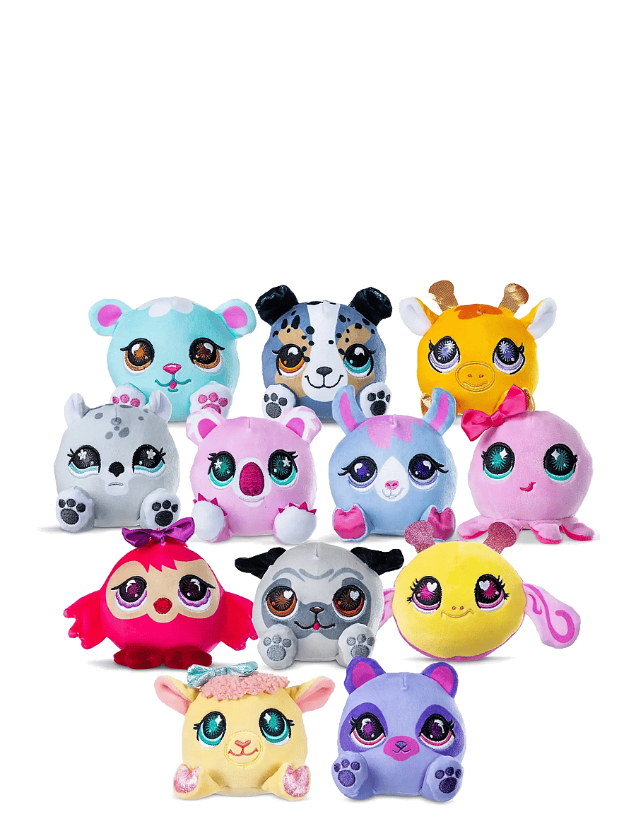 Littlest Pet Shop - LITTLEST PET SHOP SURPRISE PLUSH PETS ASS CDU W2 - tøjdyr - multi colour - 3