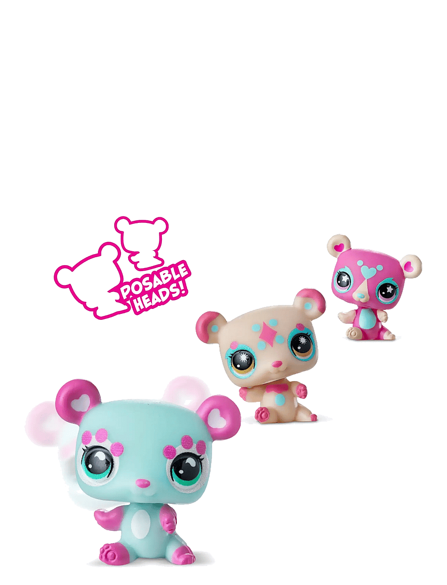 Littlest Pet Shop - LITTLEST PET SHOP MOMMY AND BABY ASS CDU - dyr - multi colour - 5