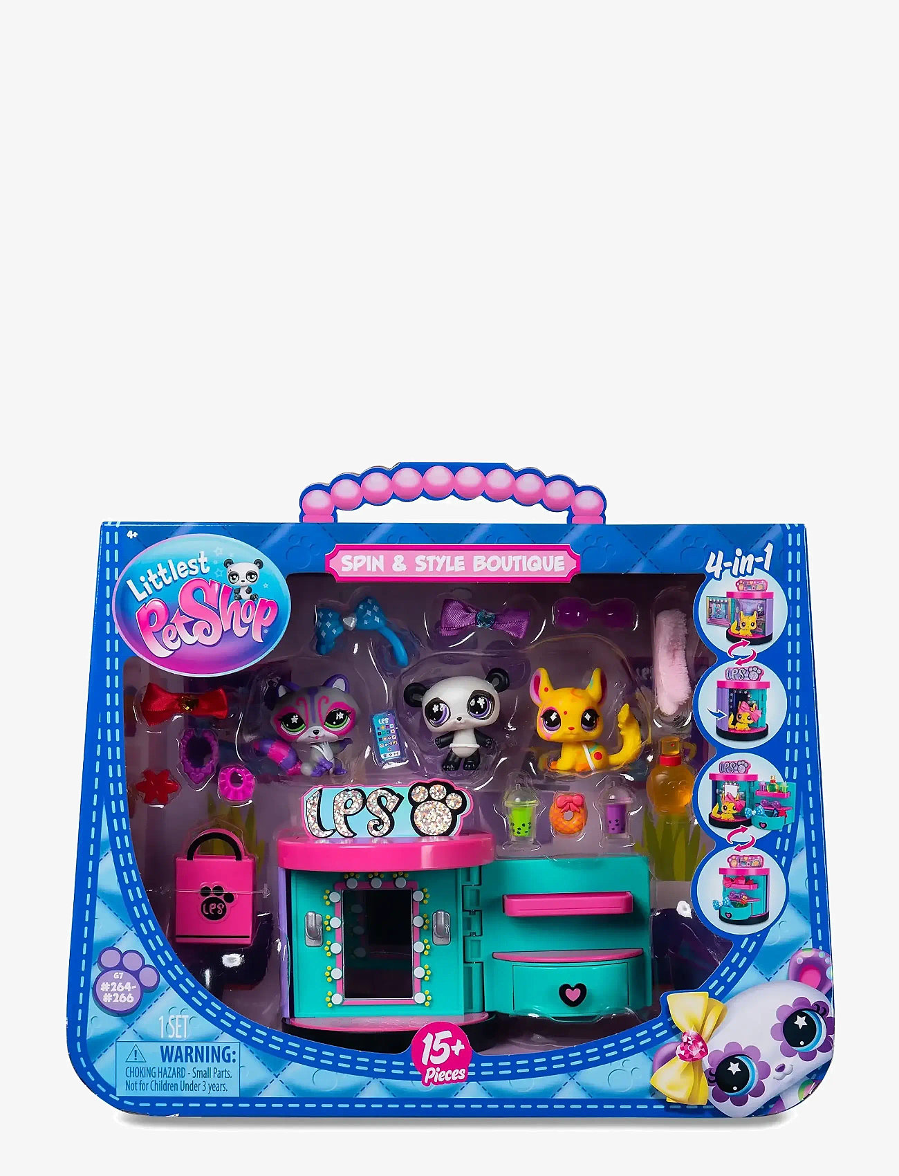 Littlest Pet Shop - LITTLEST PET SHOP SPIN AND STYLE BOUTIQUE - legesæt - multi colour - 0