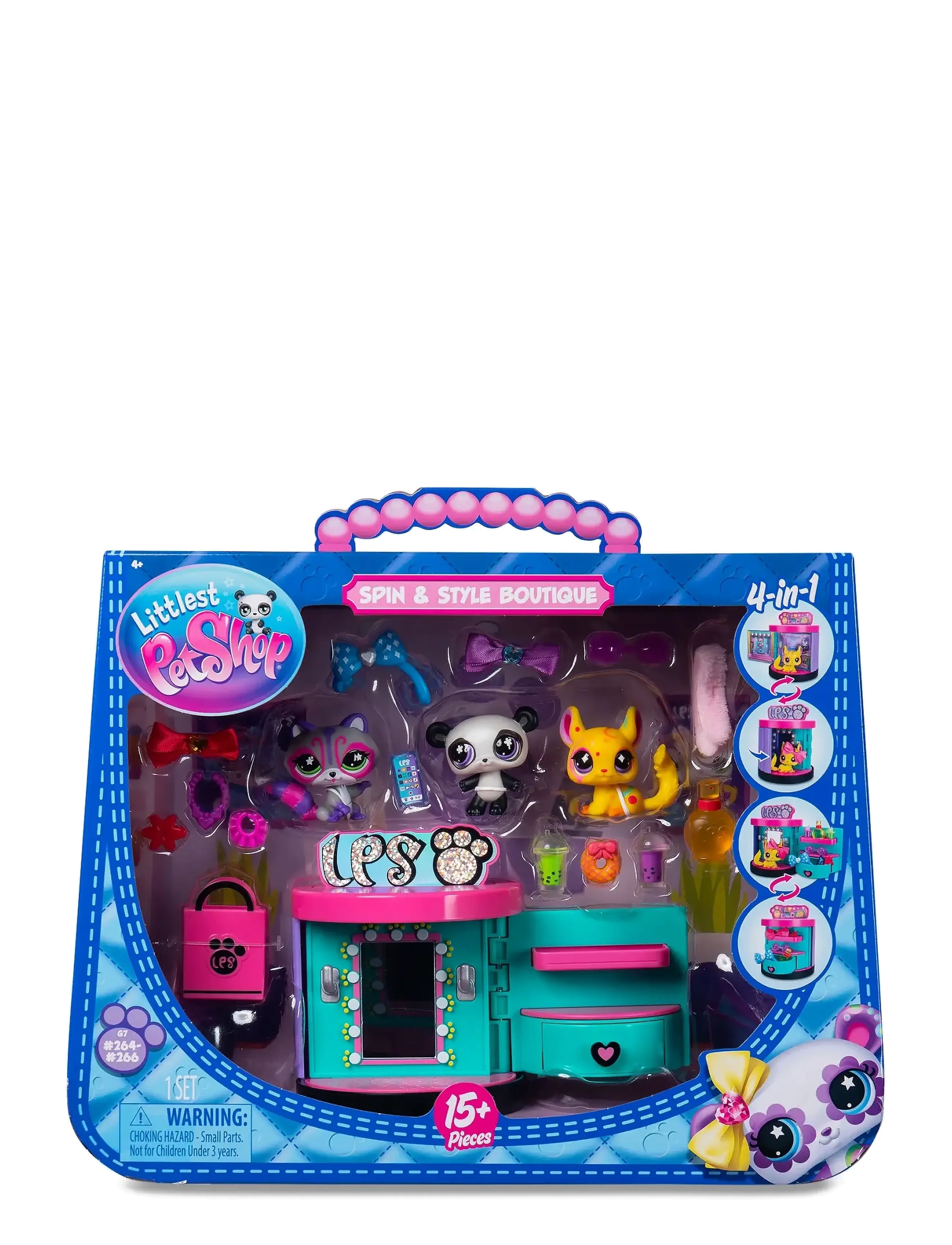 Littlest Pet Shop LITTLEST PET SHOP SPIN AND STYLE BOUTIQUE - Leksakssets & Figurer - MULTI COLOUR / pink/rose