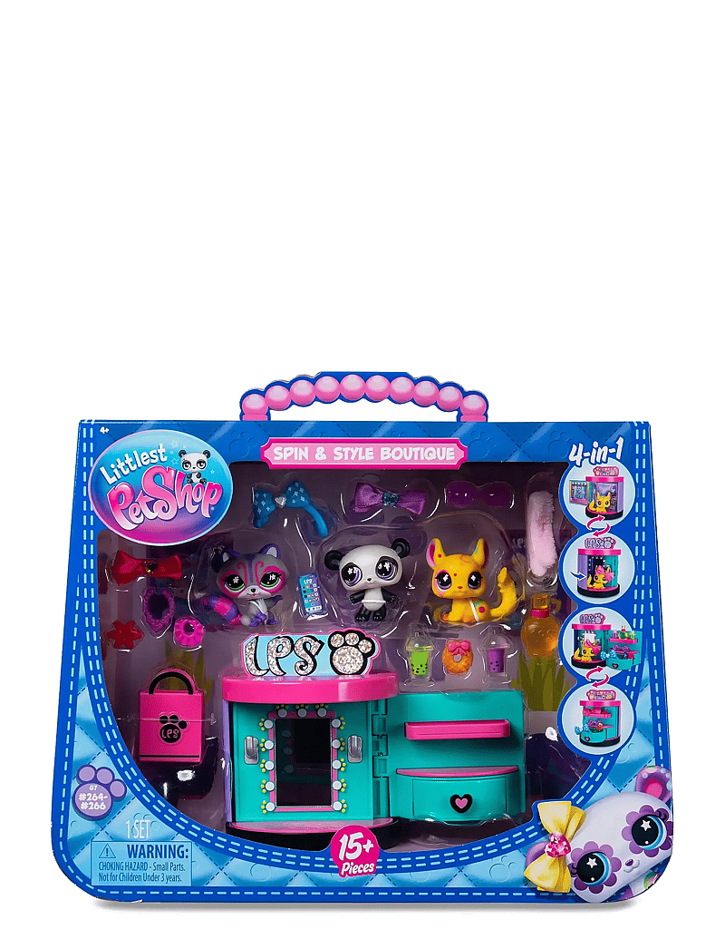 Littlest Pet Shop - LITTLEST PET SHOP SPIN AND STYLE BOUTIQUE - legesæt - multi colour - 0