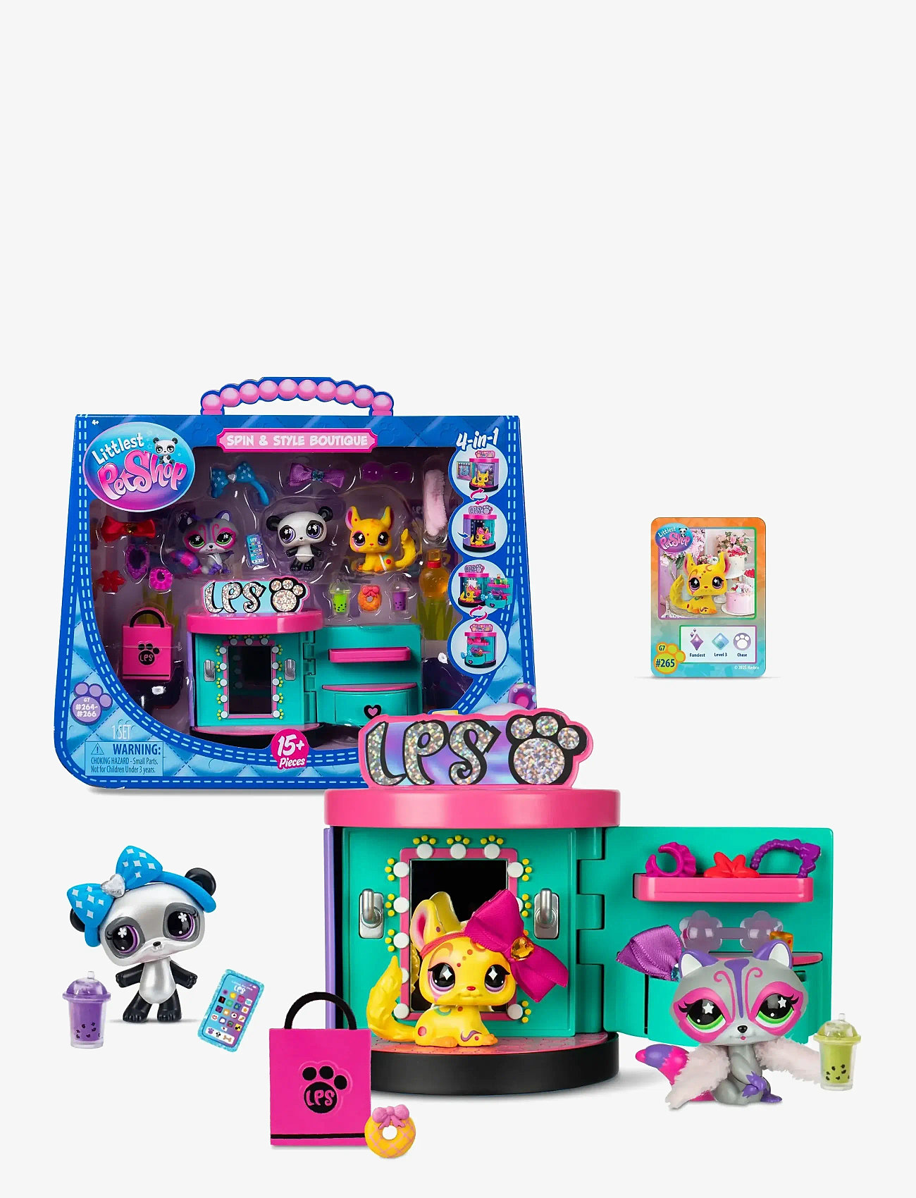 Littlest Pet Shop - LITTLEST PET SHOP SPIN AND STYLE BOUTIQUE - legesæt - multi colour - 1