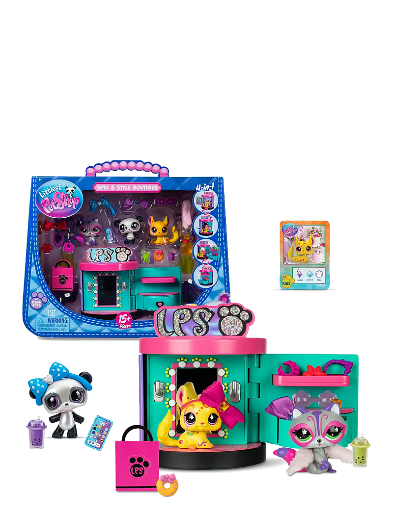 Littlest Pet Shop - LITTLEST PET SHOP SPIN AND STYLE BOUTIQUE - legesæt - multi colour - 1