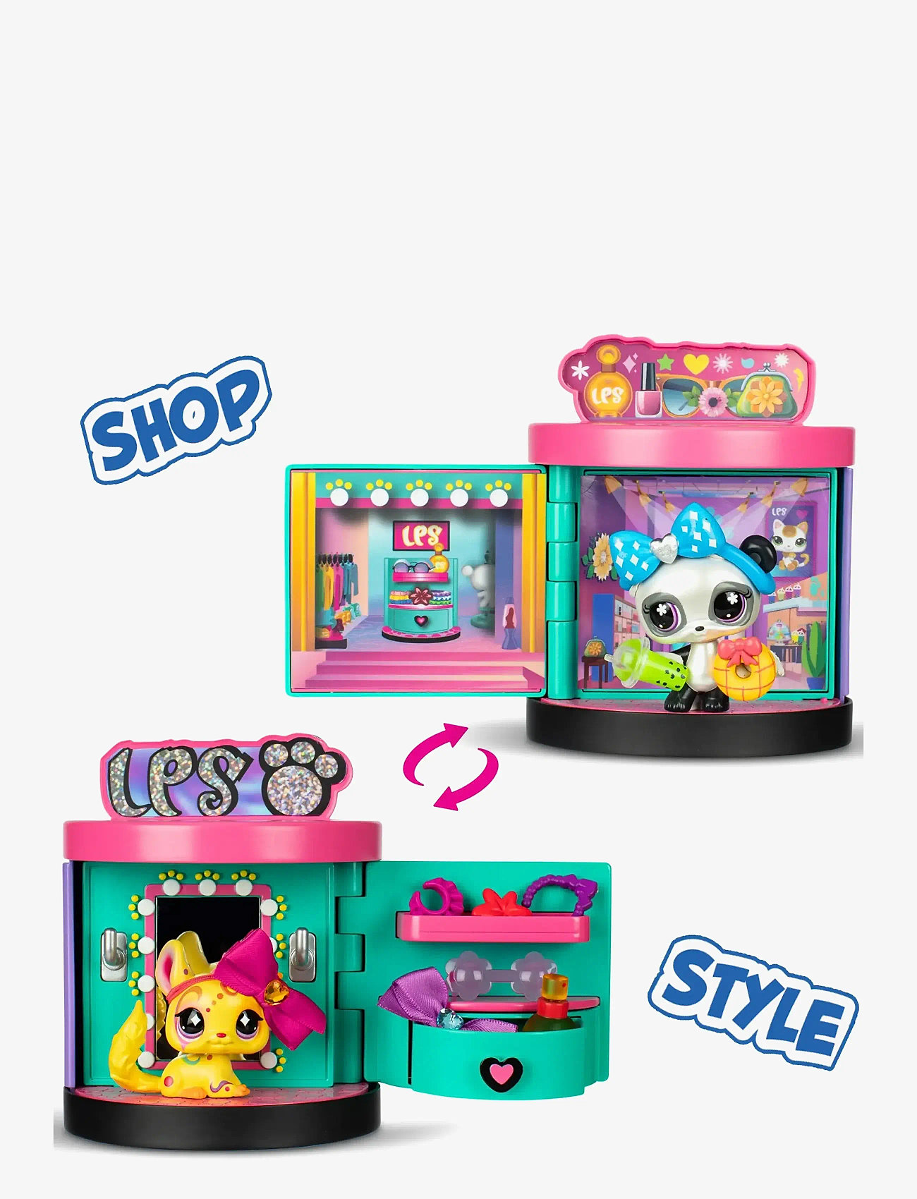 Littlest Pet Shop - LITTLEST PET SHOP SPIN AND STYLE BOUTIQUE - legesæt - multi colour - 2