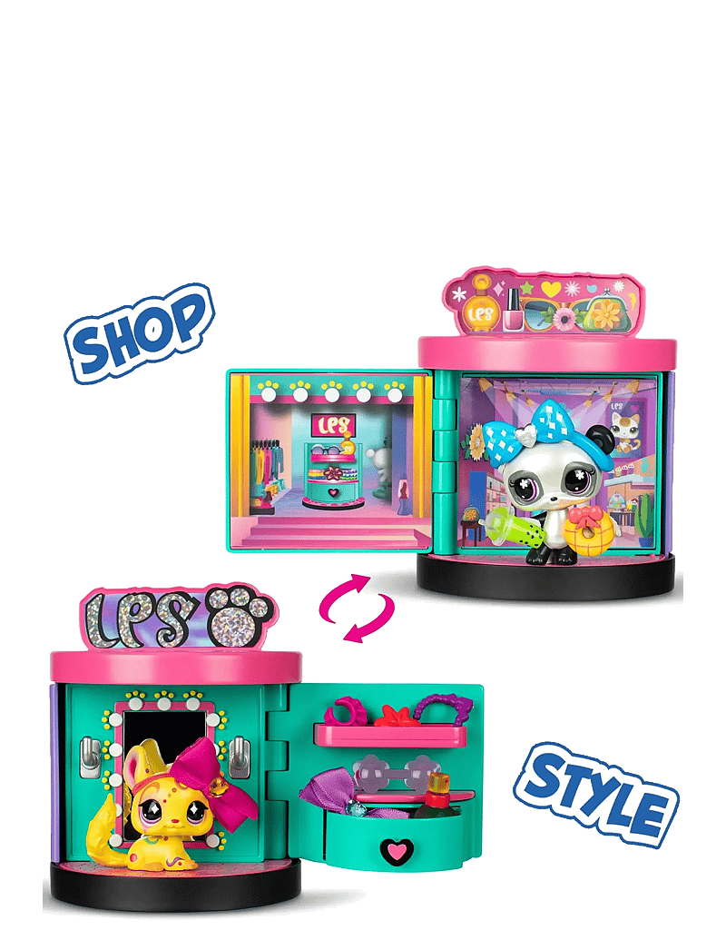 Littlest Pet Shop - LITTLEST PET SHOP SPIN AND STYLE BOUTIQUE - legesæt - multi colour - 2