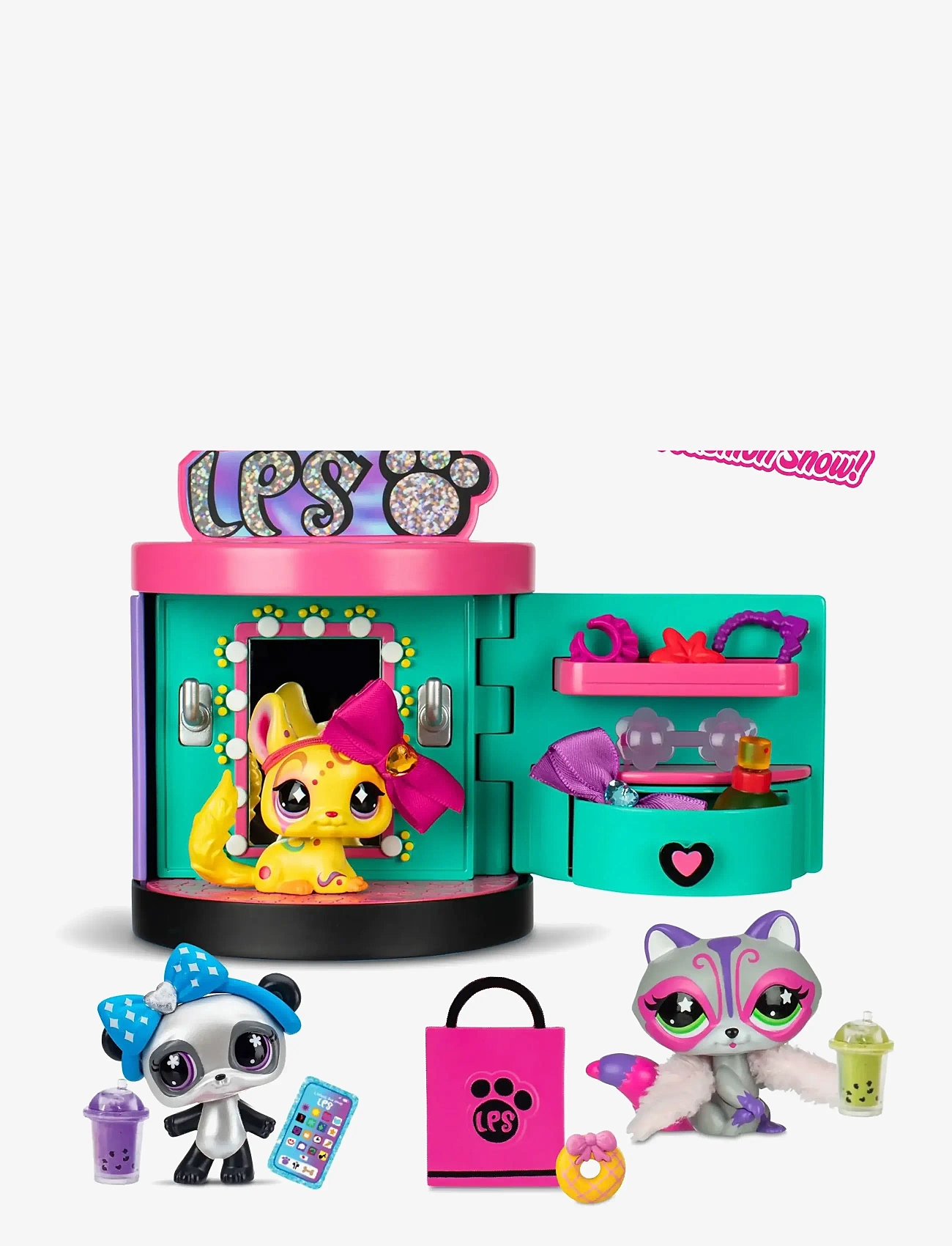 Littlest Pet Shop - LITTLEST PET SHOP SPIN AND STYLE BOUTIQUE - legesæt - multi colour - 3