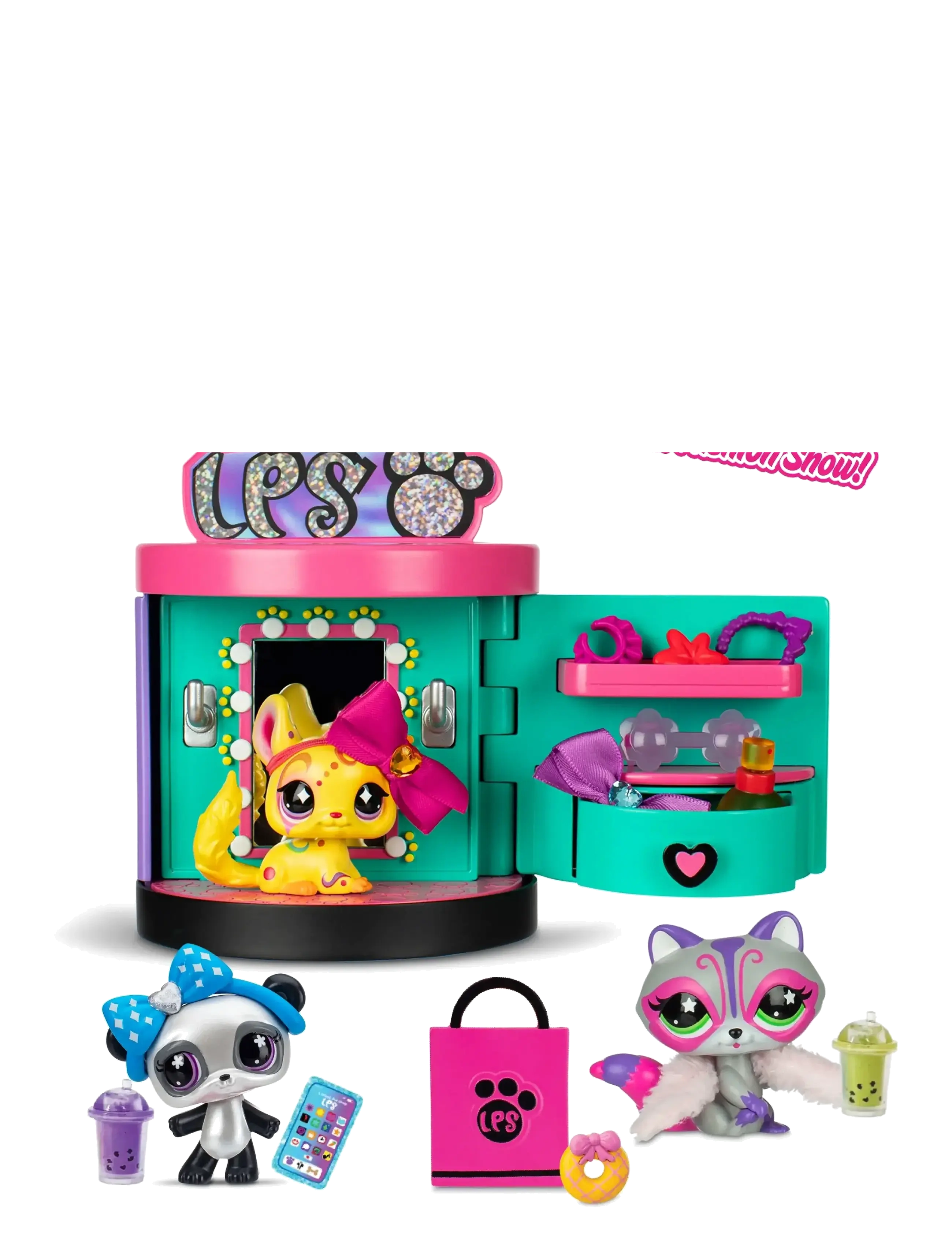 Littlest Pet Shop - LITTLEST PET SHOP SPIN AND STYLE BOUTIQUE - legesæt - multi colour - 3