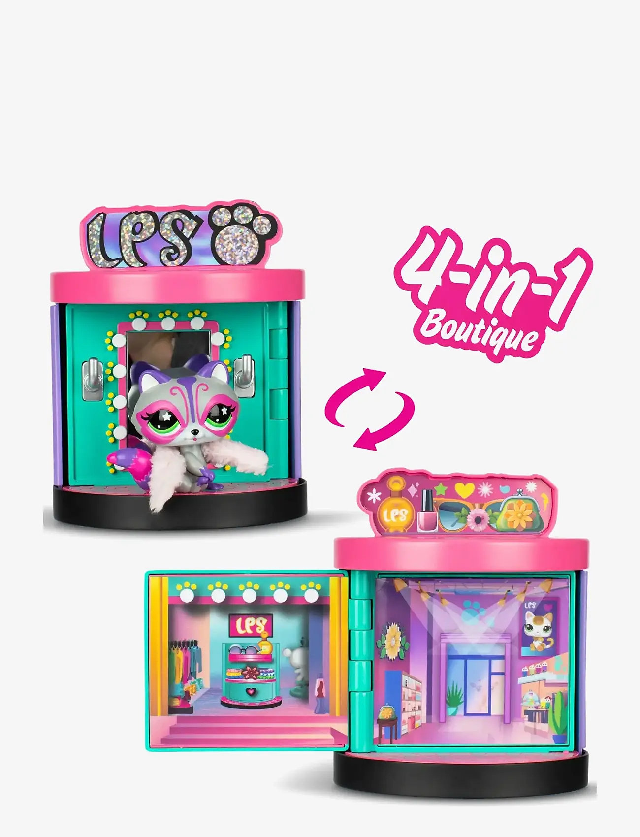 Littlest Pet Shop - LITTLEST PET SHOP SPIN AND STYLE BOUTIQUE - legesæt - multi colour - 5