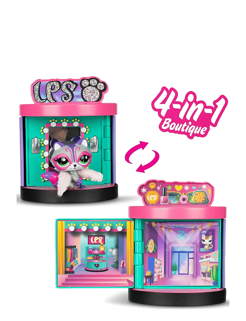 Littlest Pet Shop - LITTLEST PET SHOP SPIN AND STYLE BOUTIQUE - legesæt - multi colour - 5