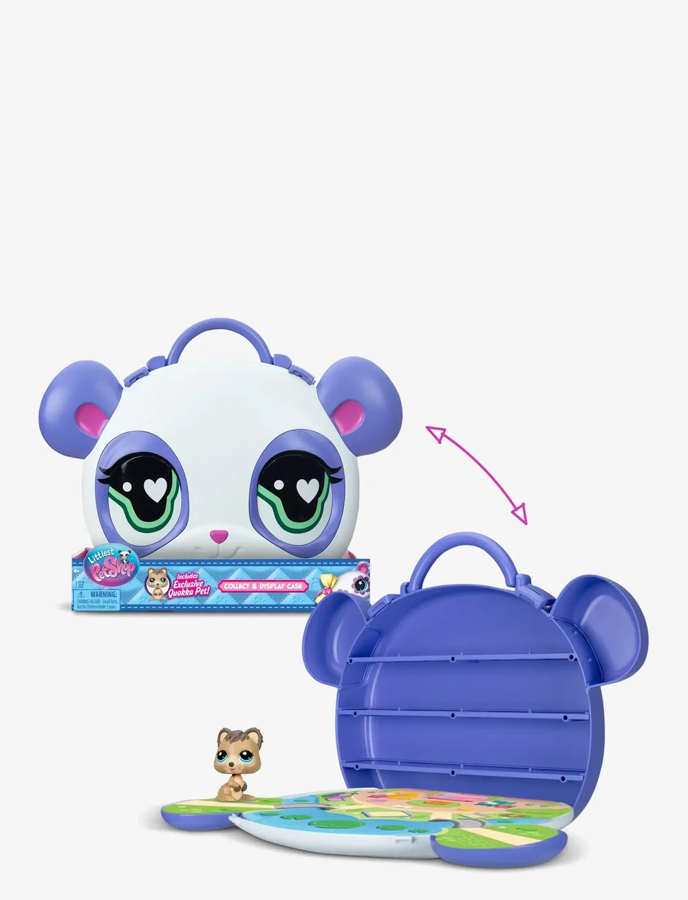 Littlest Pet Shop - LITTLEST PET SHOP COLLECT AND DISPLAY CASE - legesæt - multi colour - 2