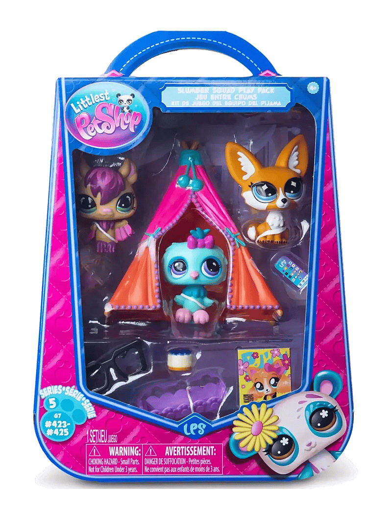 Littlest Pet Shop - LITTLEST PET SHOP SLUMBER SQUAD PLAY PACK - play sets - multi colour - 0