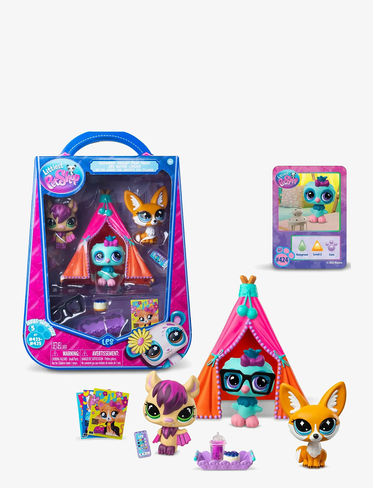 Littlest Pet Shop - LITTLEST PET SHOP SLUMBER SQUAD PLAY PACK - play sets - multi colour - 1