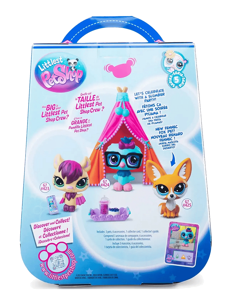 Littlest Pet Shop - LITTLEST PET SHOP SLUMBER SQUAD PLAY PACK - play sets - multi colour - 2