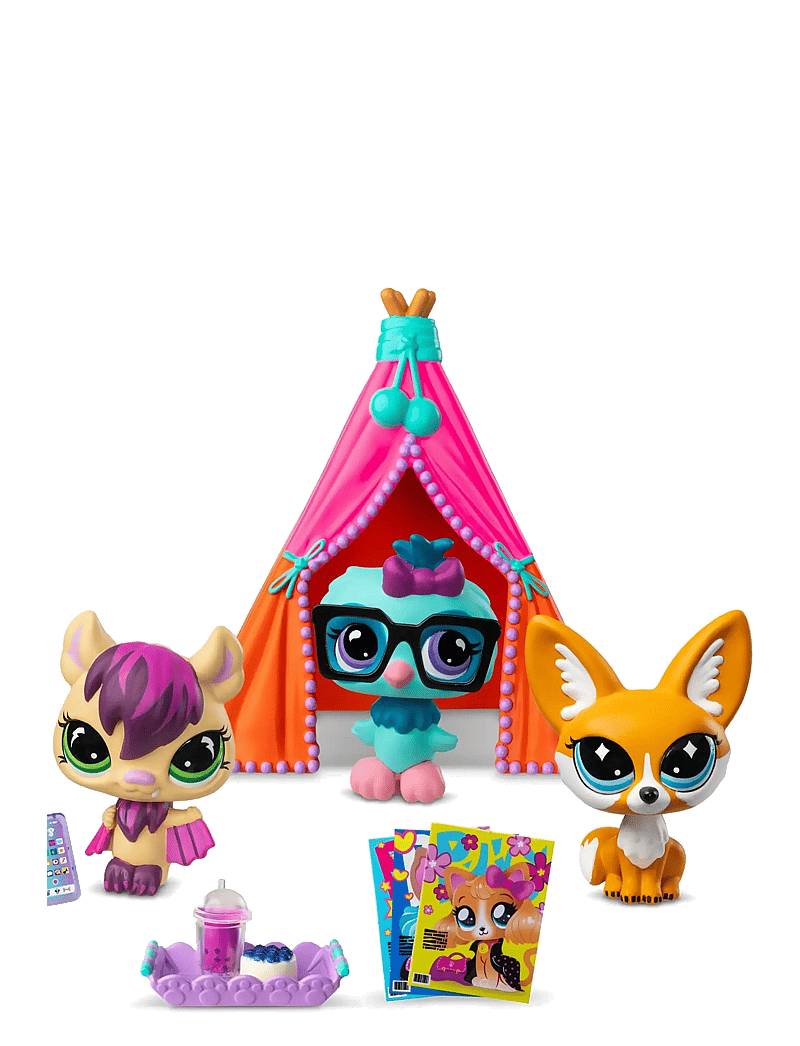 Littlest Pet Shop - LITTLEST PET SHOP SLUMBER SQUAD PLAY PACK - play sets - multi colour - 3