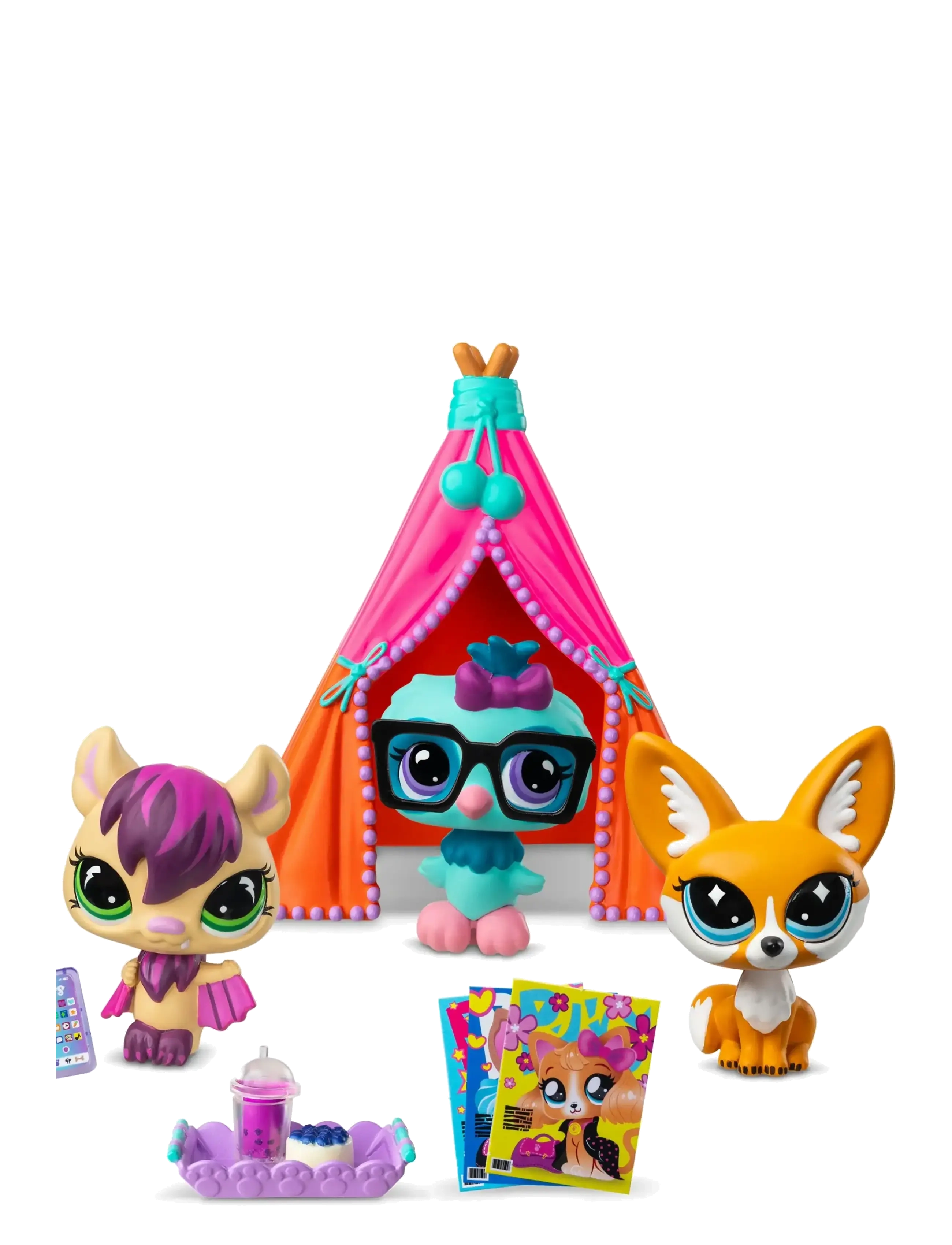 Littlest Pet Shop - LITTLEST PET SHOP SLUMBER SQUAD PLAY PACK - legesæt - multi colour - 3