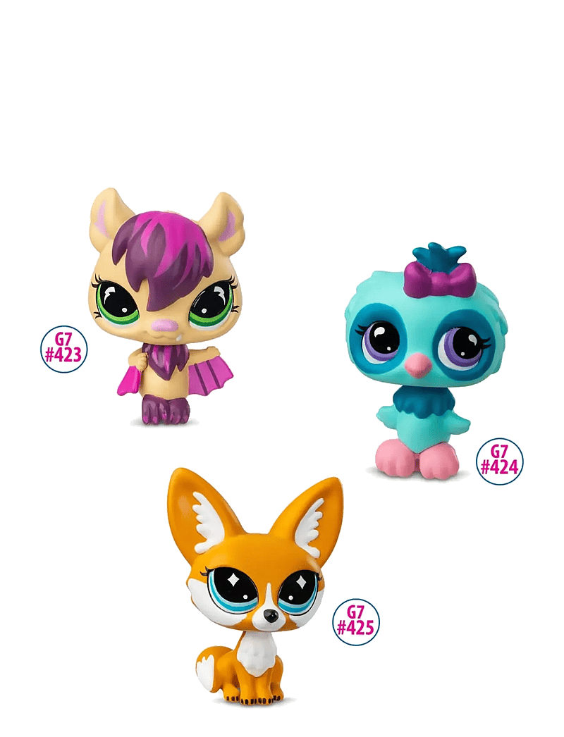 Littlest Pet Shop - LITTLEST PET SHOP SLUMBER SQUAD PLAY PACK - play sets - multi colour - 4