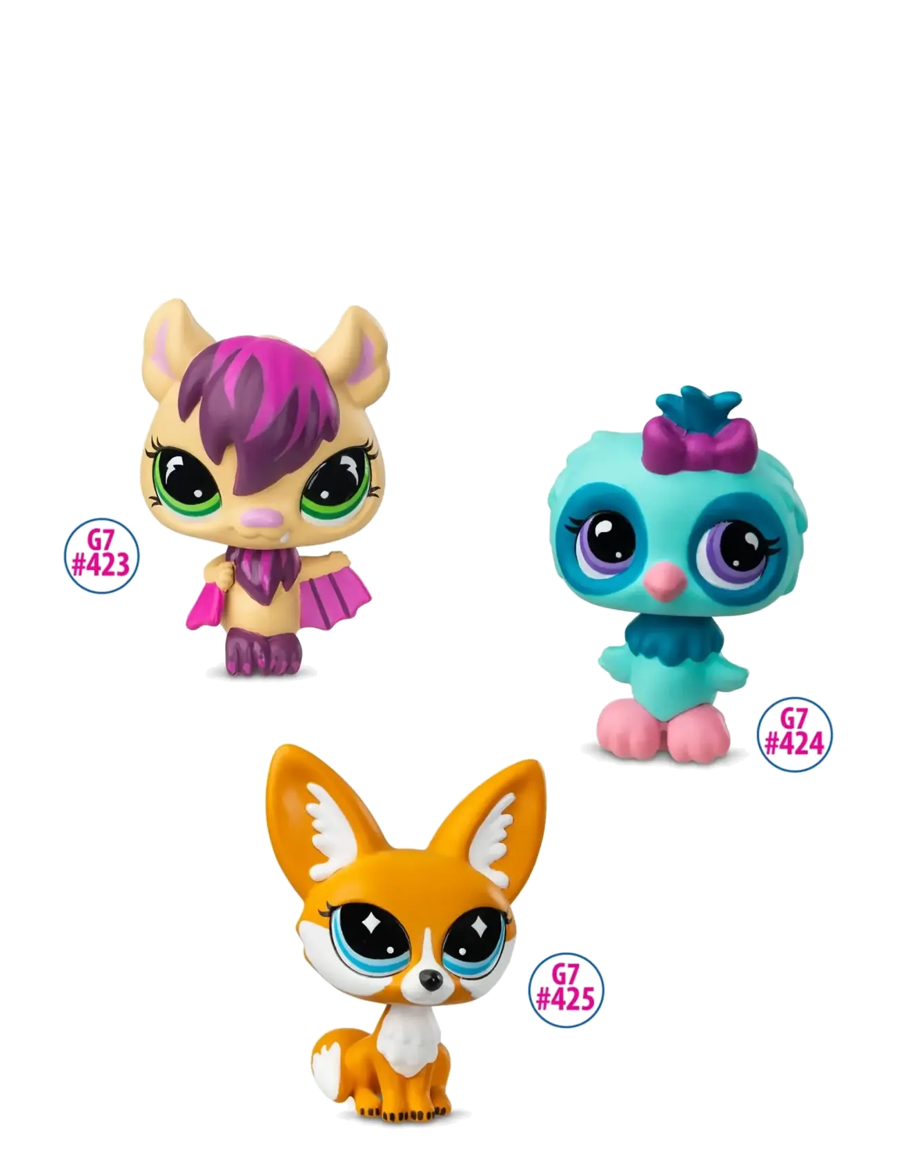 Littlest Pet Shop - LITTLEST PET SHOP SLUMBER SQUAD PLAY PACK - legesæt - multi colour - 4