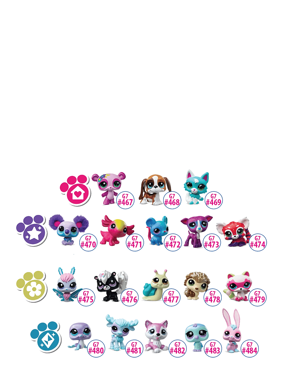 Littlest Pet Shop - LITTLEST PET SHOP PET SURPRISE ASS CDU S6 - djur - multi colour - 4