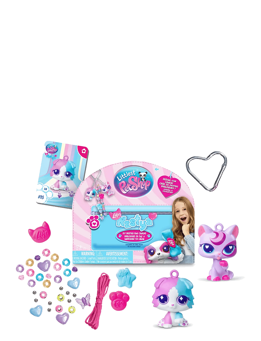 Littlest Pet Shop - LITTLEST PET SHOP X LIKE NASTYA BESTIES ASS CDU - pysselset - multi colour - 2