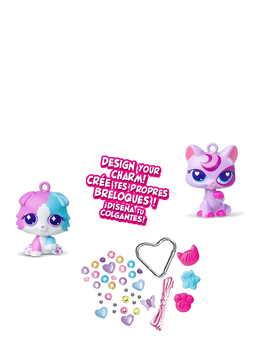 Littlest Pet Shop - LITTLEST PET SHOP X LIKE NASTYA BESTIES ASS CDU - pysselset - multi colour - 4