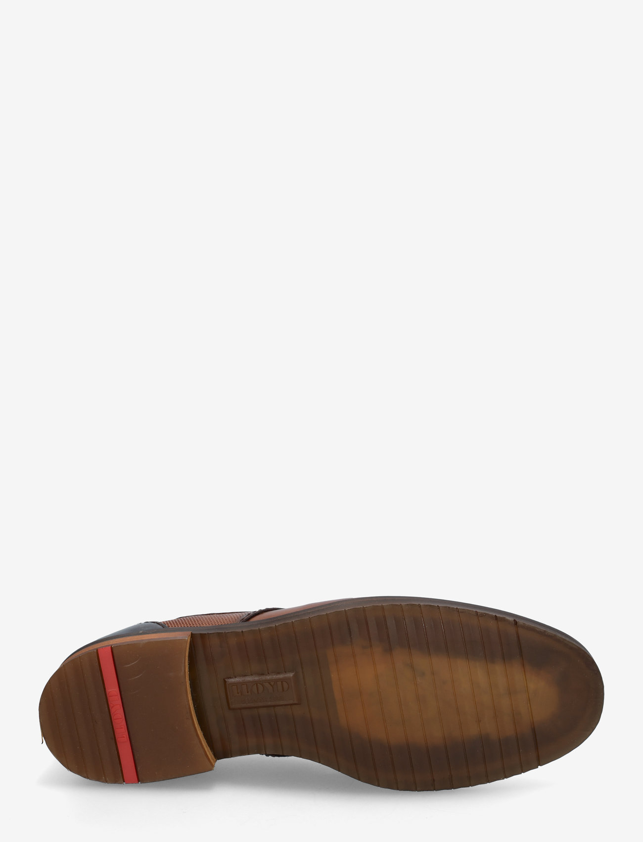 Lloyd - DOMINO - derby sko - 3 - camel/atlantic blue - 4