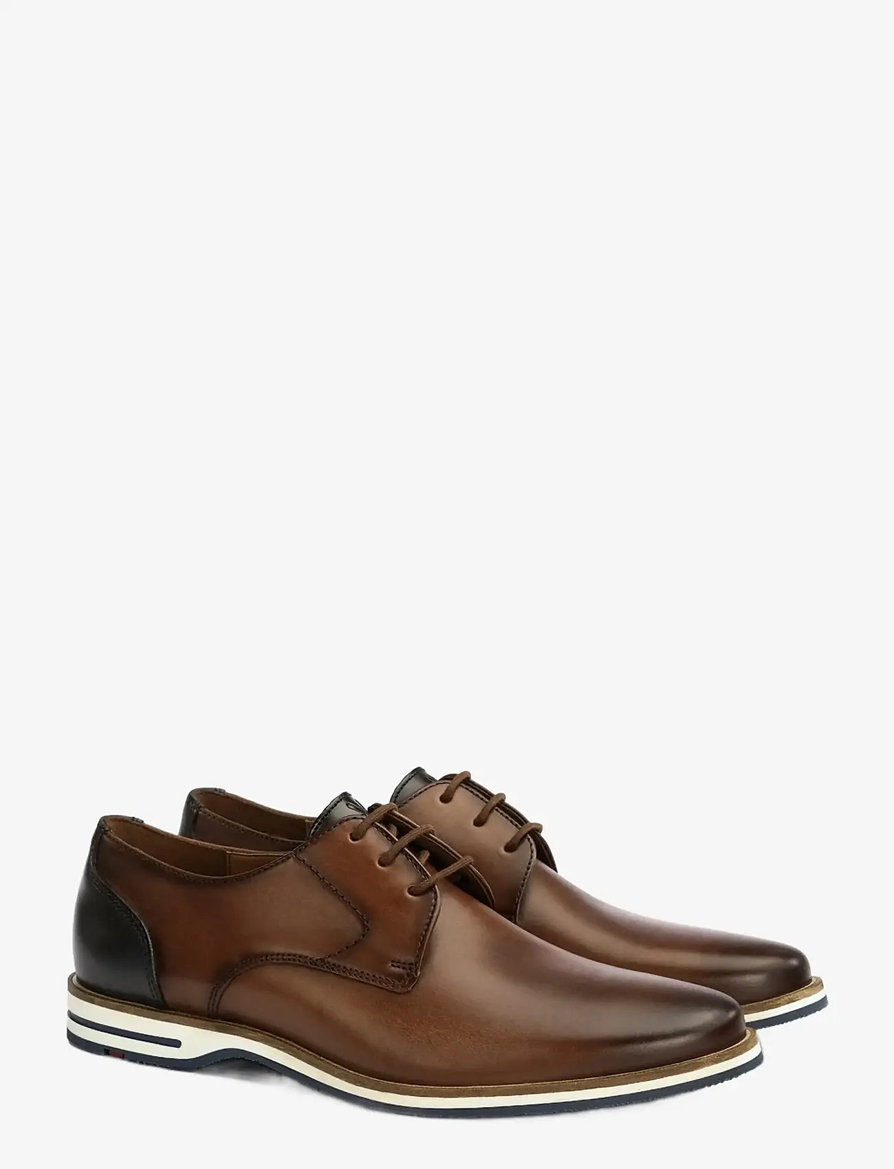 Lloyd - ALTON - derby kingad - 5 - dk.brown/navy - 0