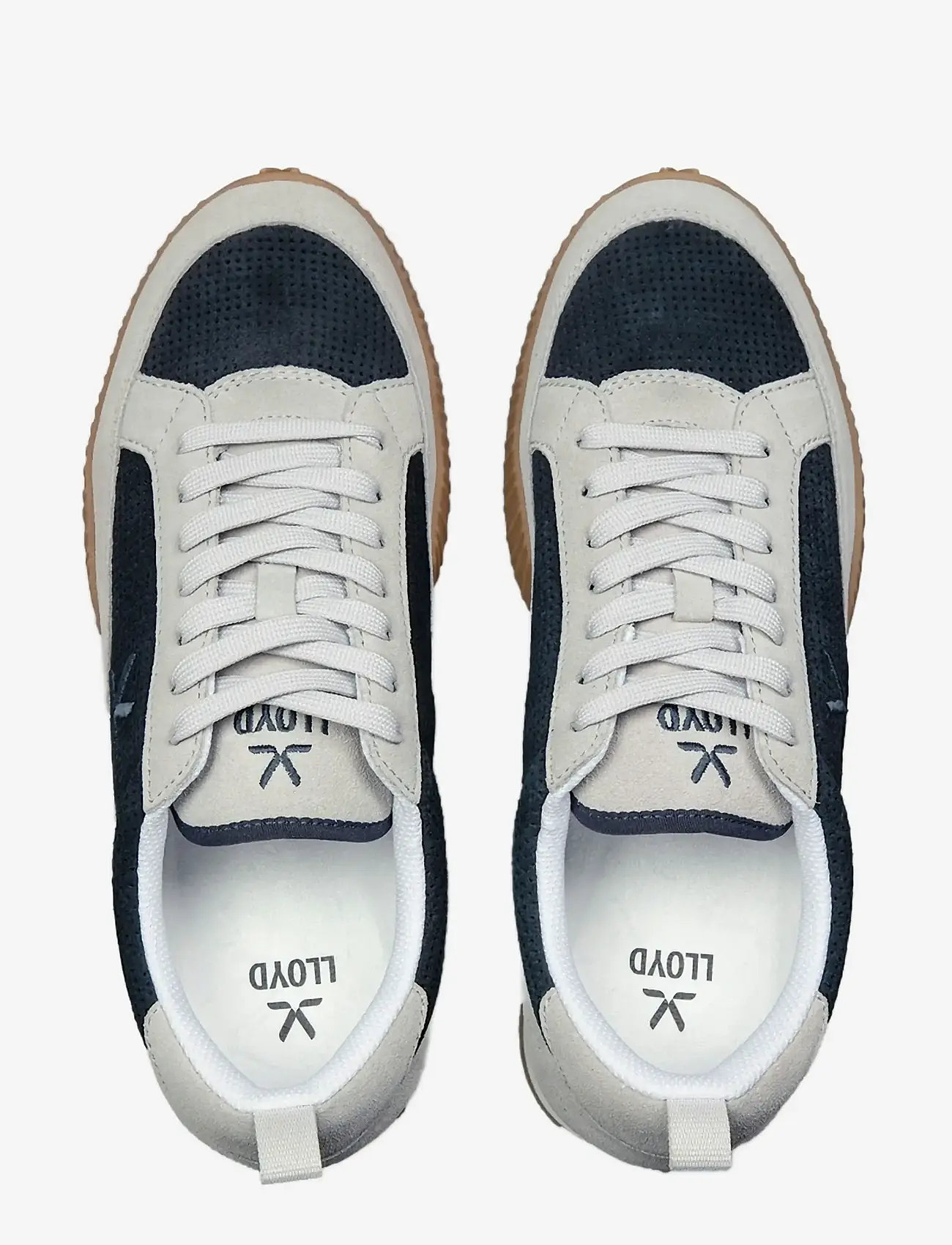 Lloyd - DRANNON - lave sneakers - 2 - warm grey/navy - 1