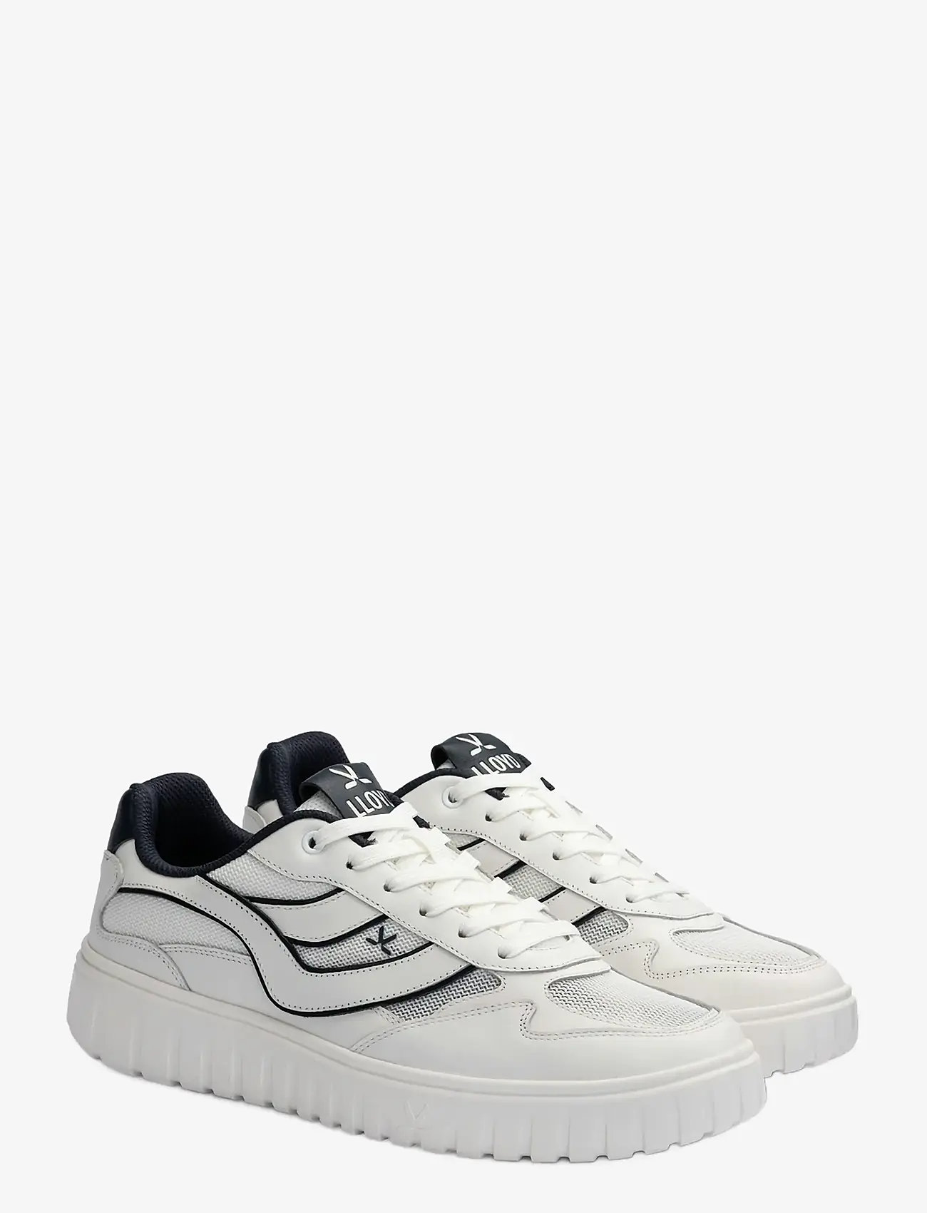 Lloyd - TORO WAVE - lave sneakers - 2 - white/piping navy - 0