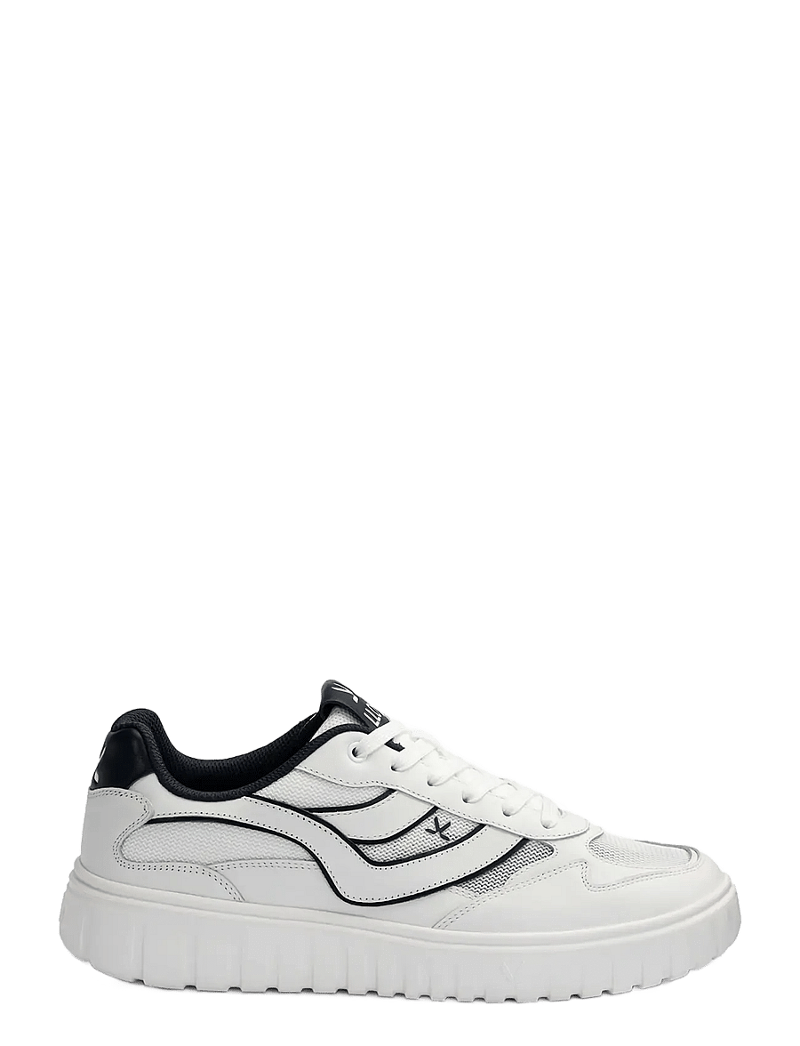 Lloyd - TORO WAVE - niedriger schnitt - 2 - white/piping navy - 2