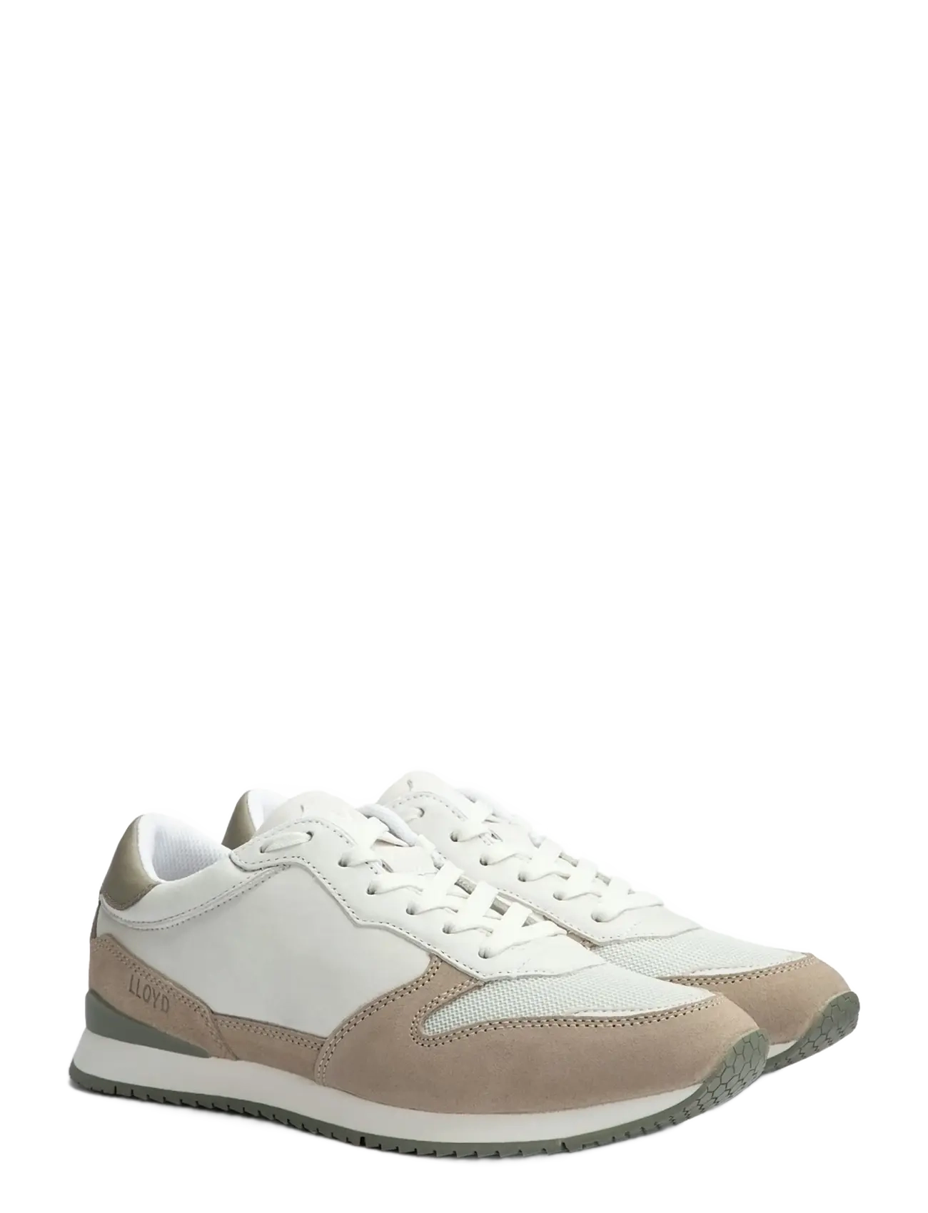 Lloyd - SWIFT - low tops - 2 - taupe/offwhite/salbei - 0