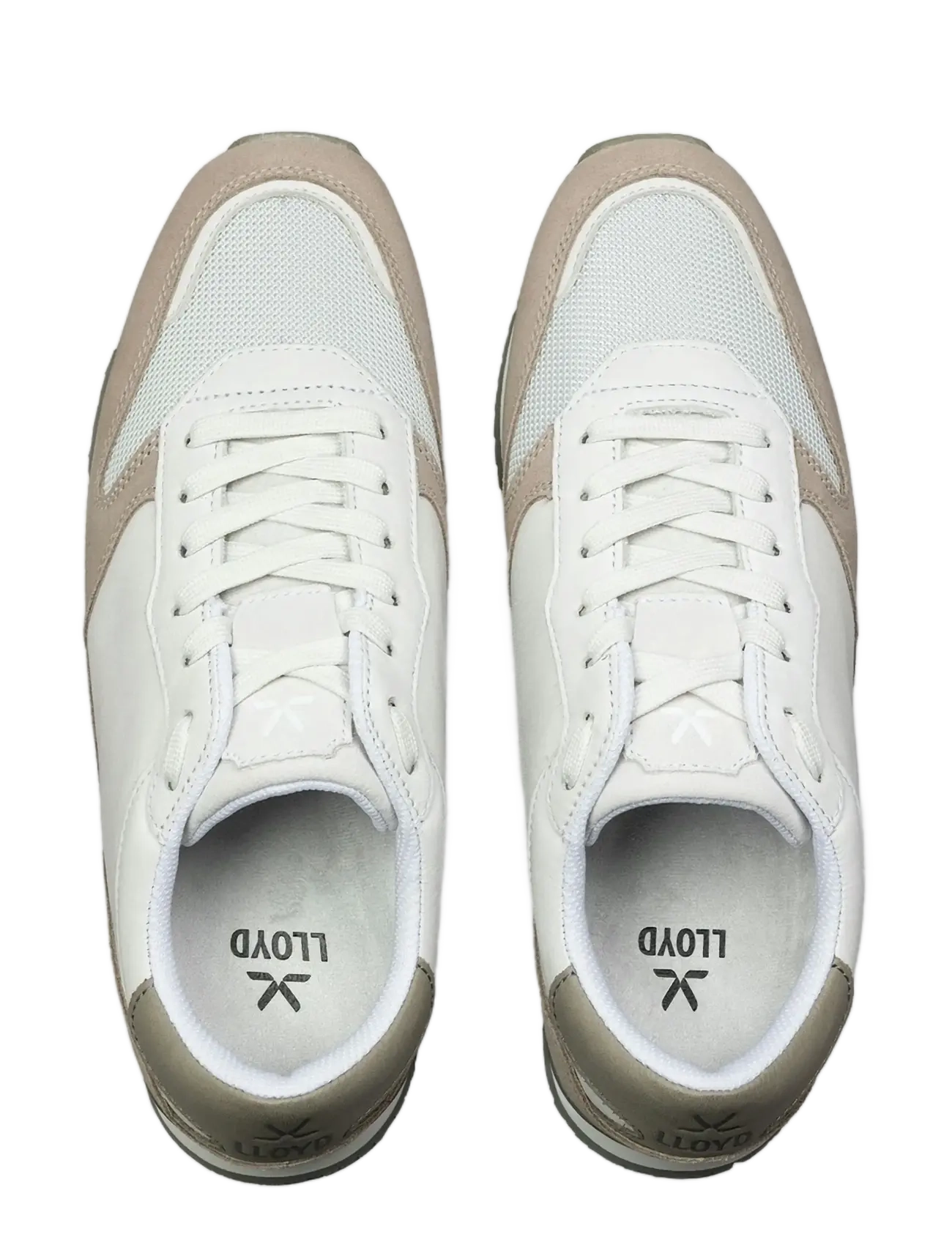 Lloyd - SWIFT - low tops - 2 - taupe/offwhite/salbei - 1