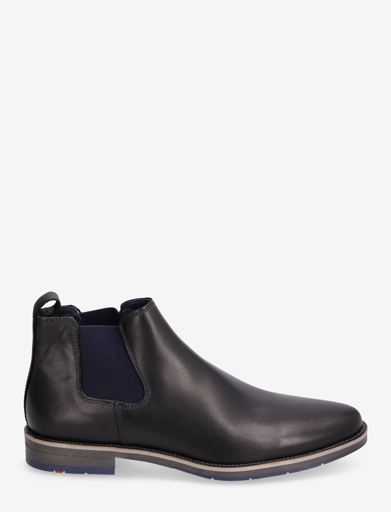 LLOYD scarpe uomo stivali stivaletti Chelsea boots jaser nero